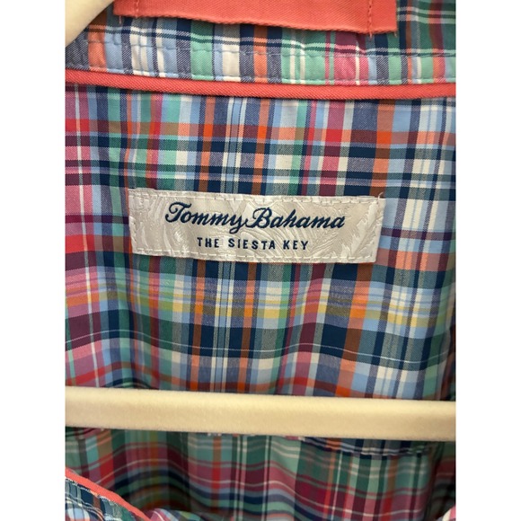 Tommy Bahama Other - Tommy Bahama The Siesta Key Men's Plaid XL Button Down Long Sleeve Shirt